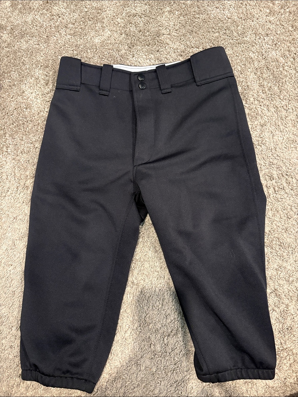Mizuno Black Kids Athletic Baseball Pants